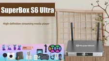 Superbox S6 ULTRA TV BOX 128G Large Memory Smooth Playback Authorized Seller