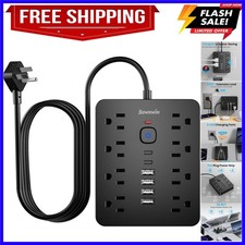 Surge Protector Power Strip, 8 Outlets1250W/10A, 6 USB Charging Ports2 USB C,...