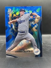 2017 Bowman Platinum #TP-AS Andrew Sopko Top Prospects Royal Blue