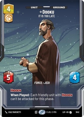 Dooku - It Is Too Late (Prestige) [LOF - 1043]