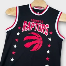 Toronto Raptors NBA Jersey UNK Mens Medium Black 95 Foundation Year Stars Tank