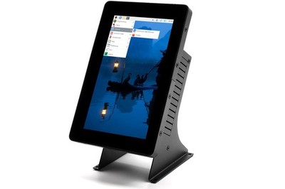 KKSB Case Stand for Raspberry Pi 5 & Official 5  Display 2   Aluminum & Steel...