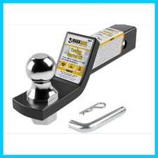 50547 Trailer Hitch Mount with 2 inch Ball and Pin - Fits 2 inch Receiver 2 i...