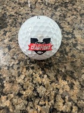 LOGO GOLF BALL-ORIGINAL 2019 CALDER CUP CHAMPIONS CHARLOTTE CHECKERS-PROV BALL‼️