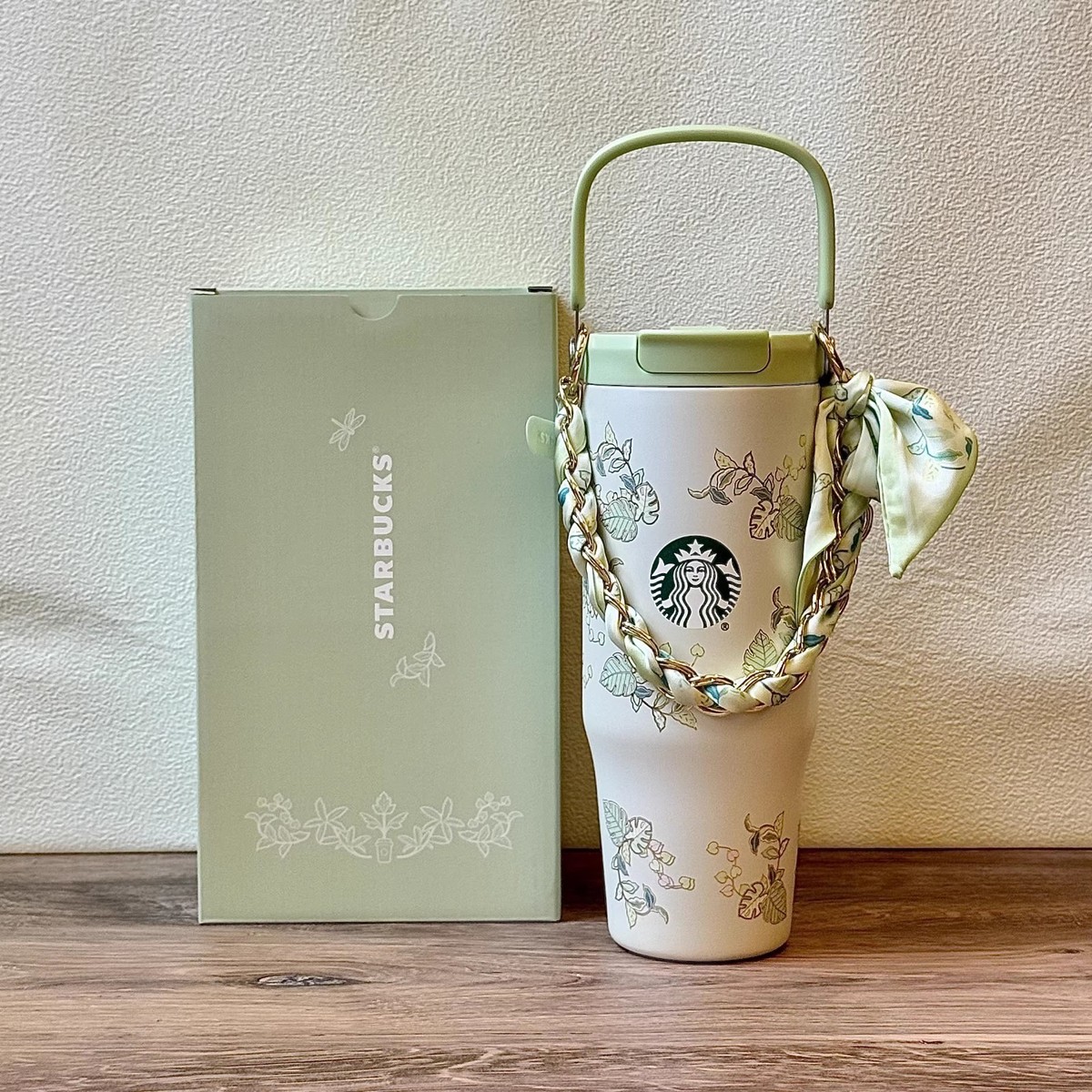 Starbucks China 2026 Spring Auspicious Pattern 31oz Dual Sip SS
