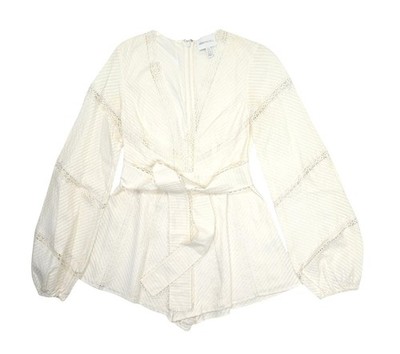 Alice McCall A Foreign Affair Playsuit in Porcelain