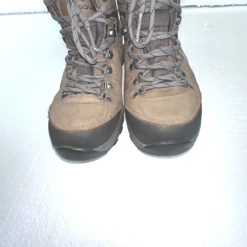 Vasque Hiking Boots Waterproof Kids Size Little Kid 4 Tan Brown Leather Lace Up - Image 2 of 4