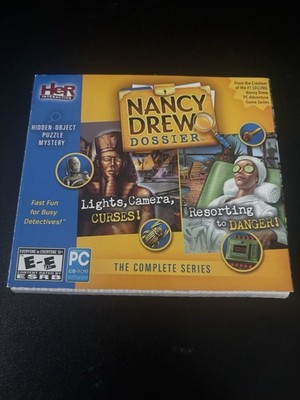 Nancy Drew Dossier: Resorting to Danger/Lights, Camera, Curses (PC, 2011)
