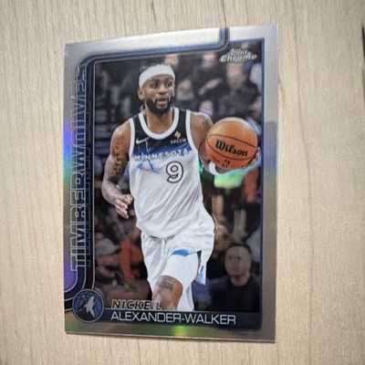 Topps 2025-26 Chrome Refractor Nickeil Alexander-Walker #193