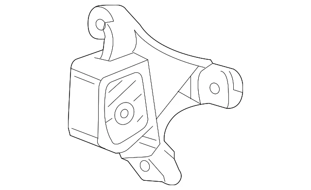 Elemento Honda 2003-2010 genuino - Tapón motor delantero (Mt) 50840-SCV-A01 Foto 2 de 4