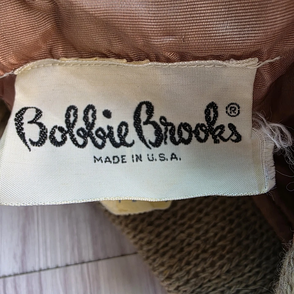 Chaqueta Suéter Cárdigan Tejido Bobbie Brooks Años 50 De Colección Hecha en EE. UU. (XS o Niñas) Foto 3 de 4