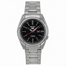 Seiko 5 SNKL45J1 Automatic Men's Watch – Japan Made, 21 Jewels, Day-Date,
