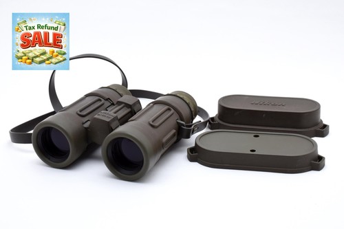 [NEAR MINT-] Nikon 8x30 7.5 ° Military Waterproof Binoculars JAPAN # SALE #A034