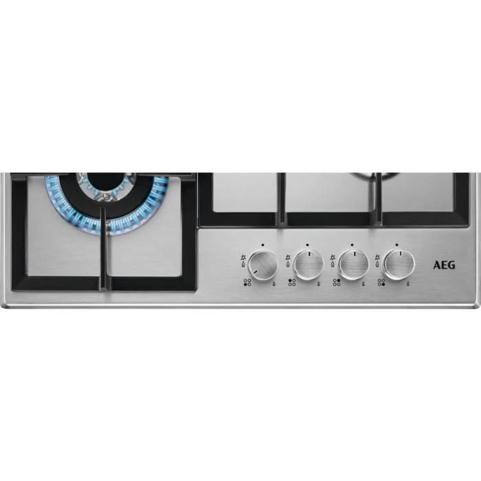 AEG HGB64400SM Argento Da incasso 60 cm Gas 4 Fornello(i) - Immagine 4 di 4
