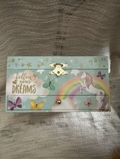 Unicorn Musical Jewelry Box Follow Your Dreams. Fantasy/ Kids / Unicorns Magic