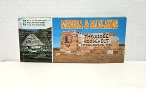 Theodore Roosevelt Natl' Memorial Park Medora & Badlands Book of 20 Postcards