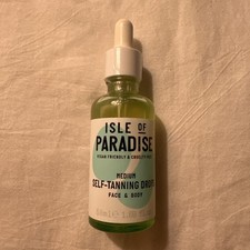 Isle of Paradise Face  Body Self Tanning Drops Medium 1.69 Fl.Oz/ 50 ml SEALED