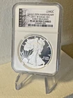 2011 W ~ NGC PF69 ULTRA CAMEO 25TH ANNV.  AMERICAN SILVER EAGLE ~ EARLY RELEASES