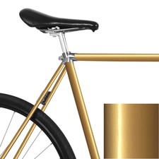 MOOXIBIKE Fahrrad Folie Folierung Gold Metall...