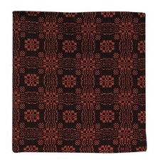 NEW PRIMITIVE PUMPKIN BLACK WOVEN TABLE TOPPE...