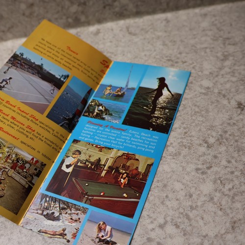 ESTERO BEACH HOTEL & RESORT IN ENSENADA,MEXICO VINTAGE BROCHURE - 第 4/4 張圖片