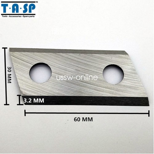 2PC Garden Chipper Blade Knife for Sturm Challenge FD2402 Kingfisher 2400w - Picture 4 of 6