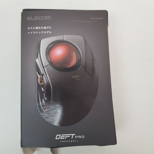 ELECOM DEFT PRO Trackball Mouse, Wired, Wireless, Bluetooth 3 Types Connection, - Picture 11 of 13