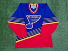 Nhl St. Louis Blues Ice Hockey Shirt Jersey Vintage Size M Ccm