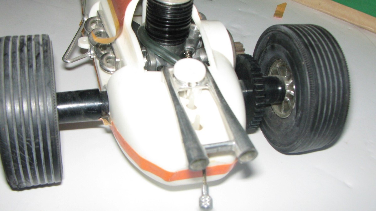 1970 Testors Indy 500 Tether Sprite Gas Powered Car With Original