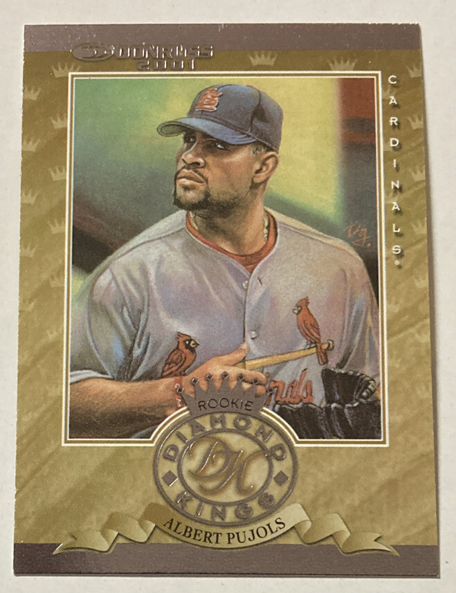 Albert Pujols 2001 Donruss Rookie Diamond Kings Rookie #rdk-3 (2365)