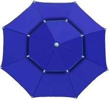 Generico ombrellone nerone ombrellone mare spiaggia 240cm (verde)