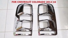 CHEVROLET COLORADO 2012-16 CHROME REAR TAILLIGHT LAMP COVER SET OF2
