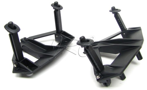 Fits Traxxas 64077-3 XO-1 - BODY MOUNTS front rear mount posts pivot