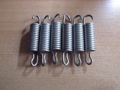 HUDORA - 6 Ersatzfedern mit 88 mm Länge. Für faltbare Trampoline mit 96 / 140 cm