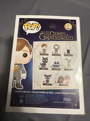 Funko Pop! Vinyl: Fantastic Beasts - Newt Scamander #14 for sale