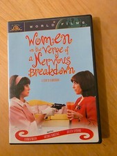 Women on the Verge of a Nervous Breakdown DVD Pedro Almodovar Antonio Banderas
