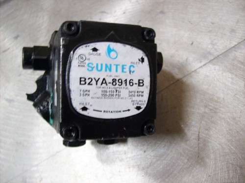 Suntec Fuel Oil Furnace Burner Pump B2YA-8916-B / WITH DAMAGE! - Picture 4 of 4