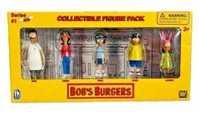 PHATMOJO Bob’s Burgers Series #1 Collectible Mini Figure 5-Pack