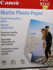 NEW Canon Photo Paper / 8 1/2 x 11" / 50 Sheets
