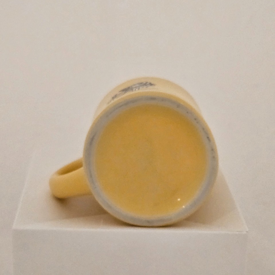 Life Is Good Diner Style Yellow Coffee Mug Jake on Adirondack Chair 10