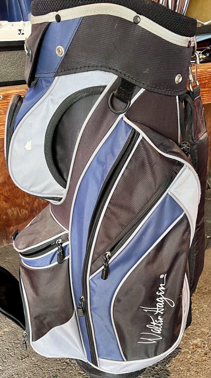 Ben Hogan Golf Bag Cover 4 Snap 2-way Zipper COVER ONLY