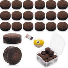 20PSC Pool Cue Tips 13Mm Billiard Pool Stick Tips Pool Cue Tips Replacement Kit