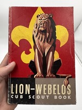 Boy Scouts Cub Scouts Hand Book BSA Lion Weblos 1965 Printing