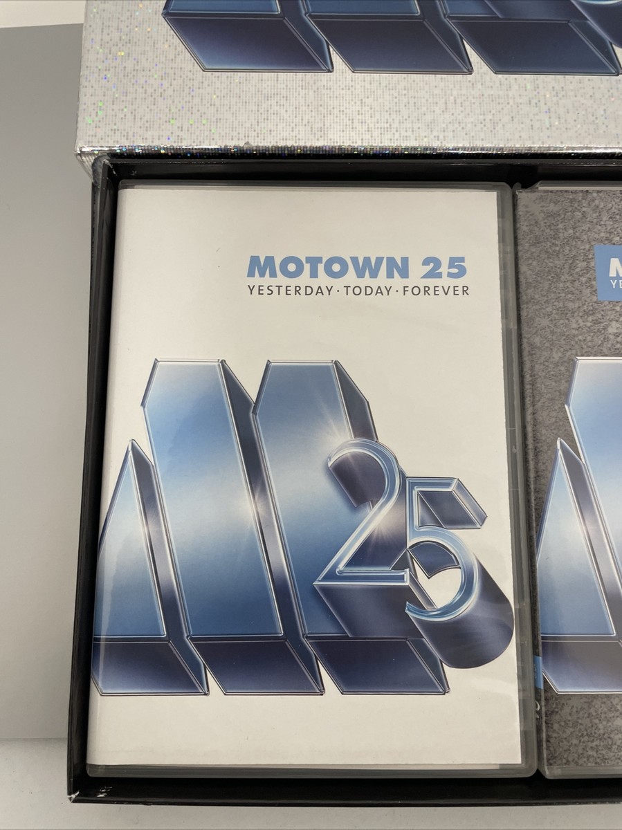 Motown 25 Yesterday Today Forever DVD Box Set W/ Booklet | eBay