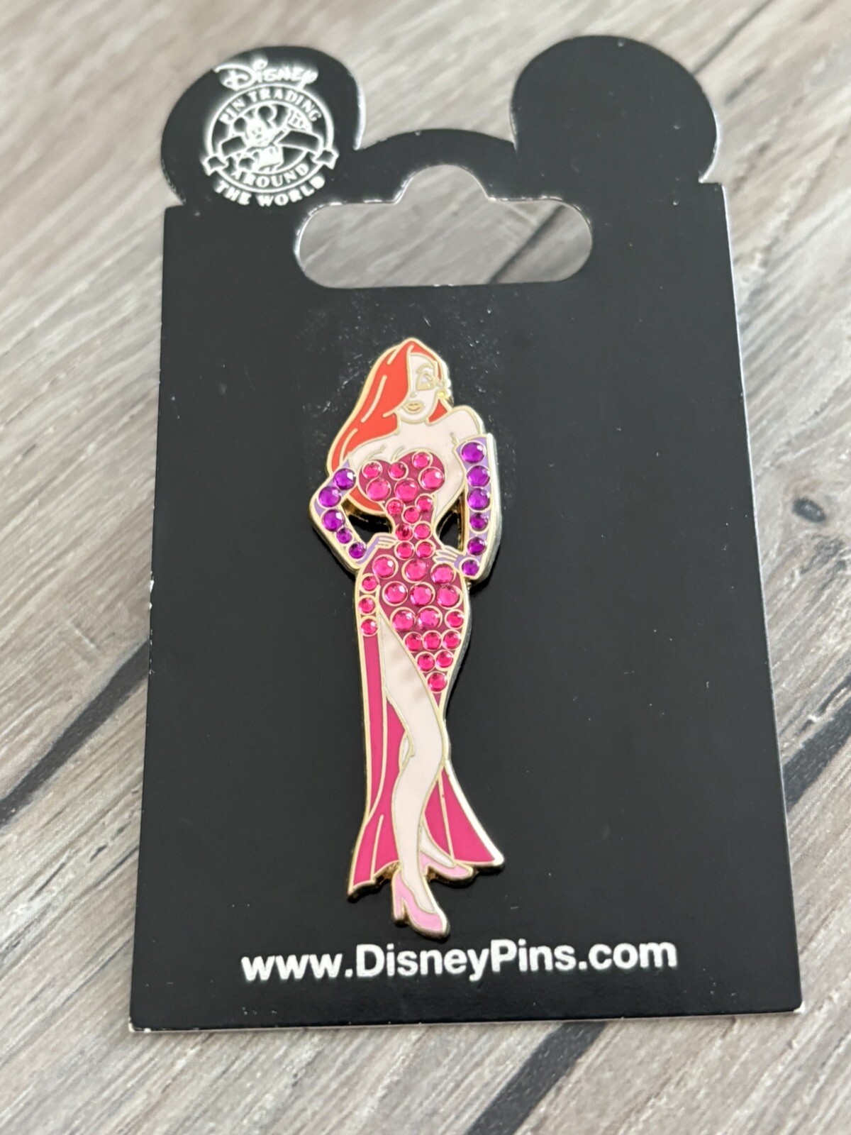 Disney Jessica from Roger Rabbit Jeweled Dress Pin (N1:50042)