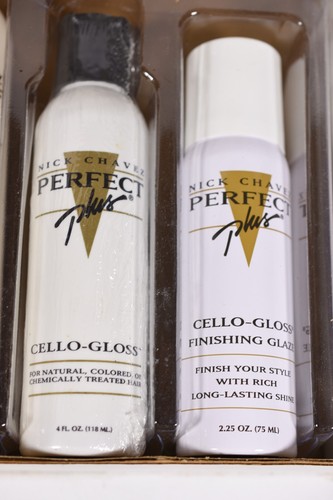 Nich Chavez Perfect Plus Cello-Gloss Shampoo Conditioner Glaze Treatment NIB - Picture 5 of 8