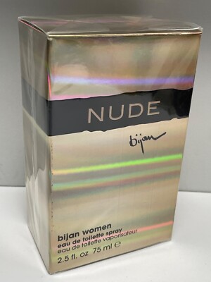 BIJAN WOMEN Nude Perfume 75ml Eau De Toilette Spray Boxed Sealed Vintage  Rare UK