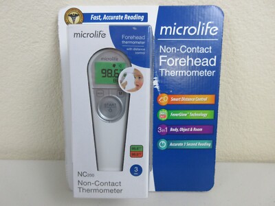 Microlife Non-Contact Forehead Surface Thermometer NC 200 (Brand New Sealed)