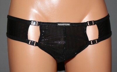 MANSTORE M 907  Stripper Brief black M L oder XL