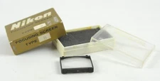 Nikon F Focusing Screen Type B Fine Matte Field / Box